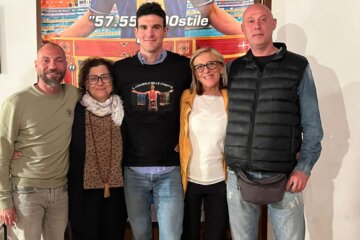 Riccardo rianimato vince 4 medaglie d'oro